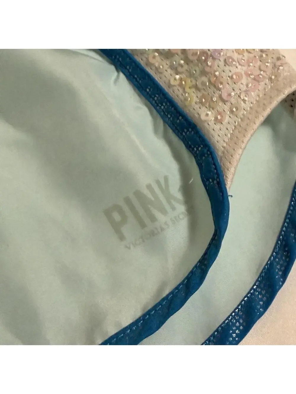 Victoria's Secret PINK light blue shorts